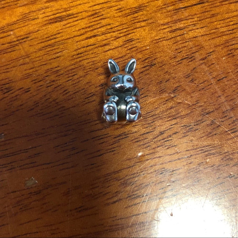 RARE Easter bunny Pandora charm